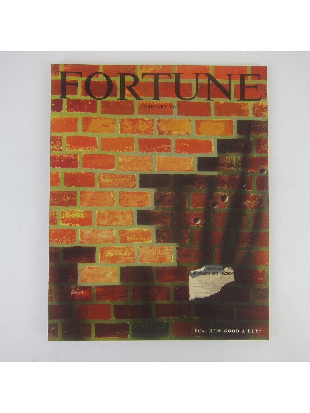 Vintage FORTUNE Magazine February 1949 George Giusti Cover Cadillac Oldsmobile